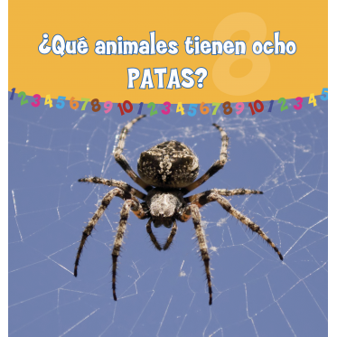 ¿Qué animales tienen ocho PATAS?